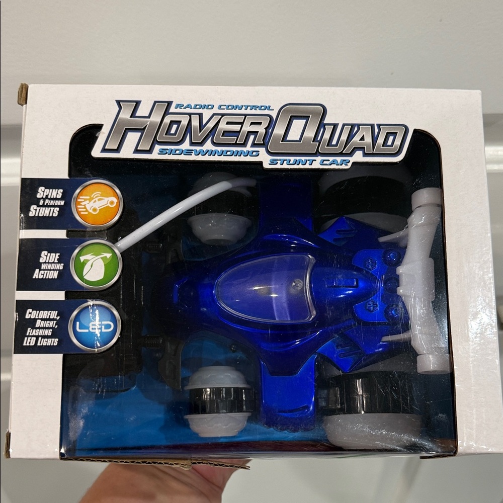 HoverQuad Blue Stunt Car